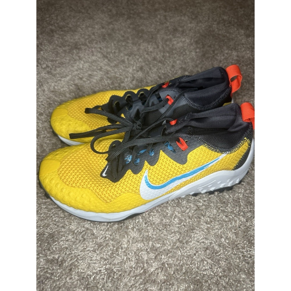 Nike Wildhorse 7 Trail Running Sneaker Dark Sulfur CZ1856-700 Mesh Men's 7.5
